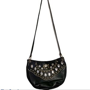 Vintage Leather crossbody purse